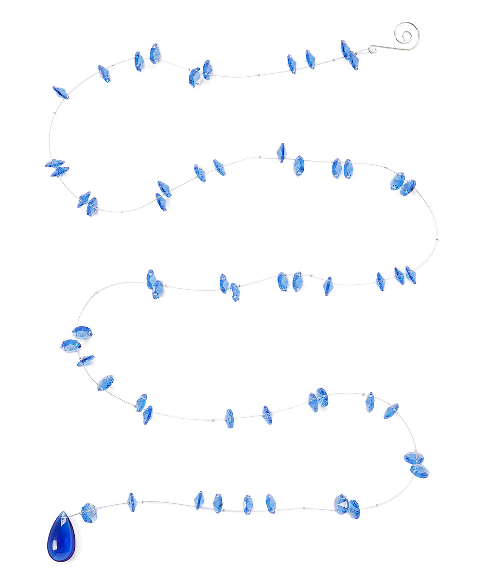 Crystal Astro Garland Blue 60"