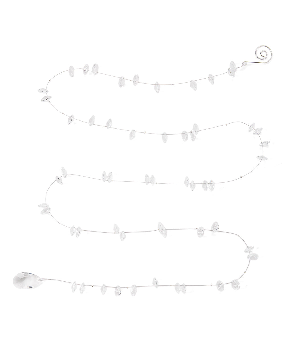 Crystal Astro Garland Clear 60"