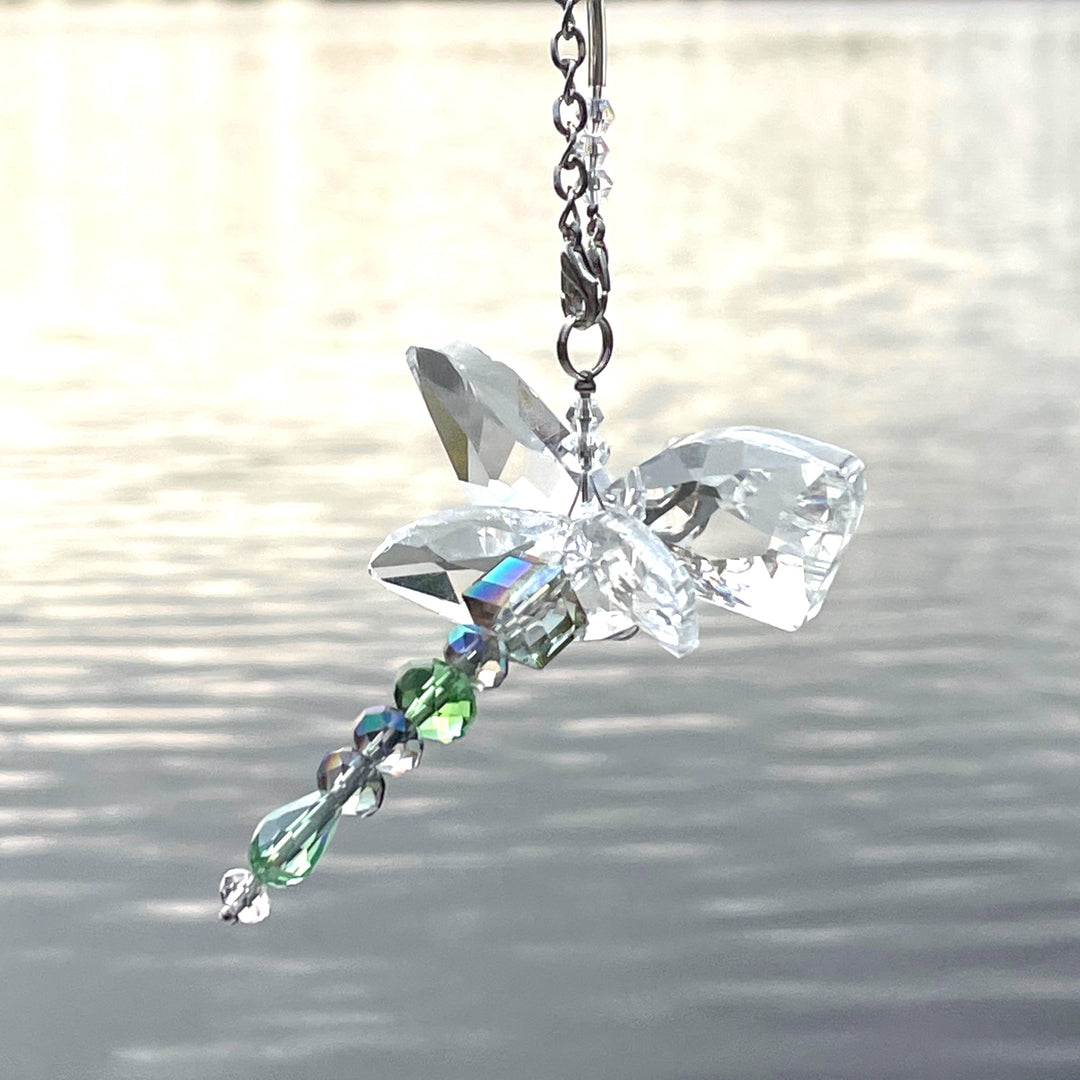 Crystal Dragonfly Green