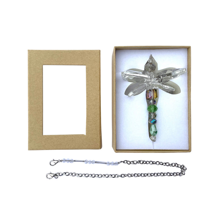 Crystal Dragonfly Green