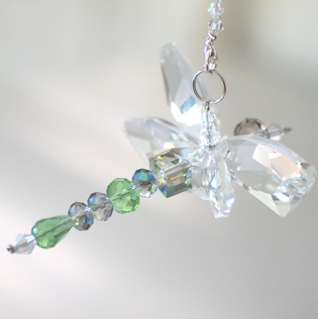 Crystal Dragonfly Green