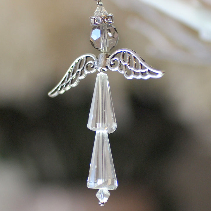 Crystal Guardian Angel:  Birthstone April Diamond