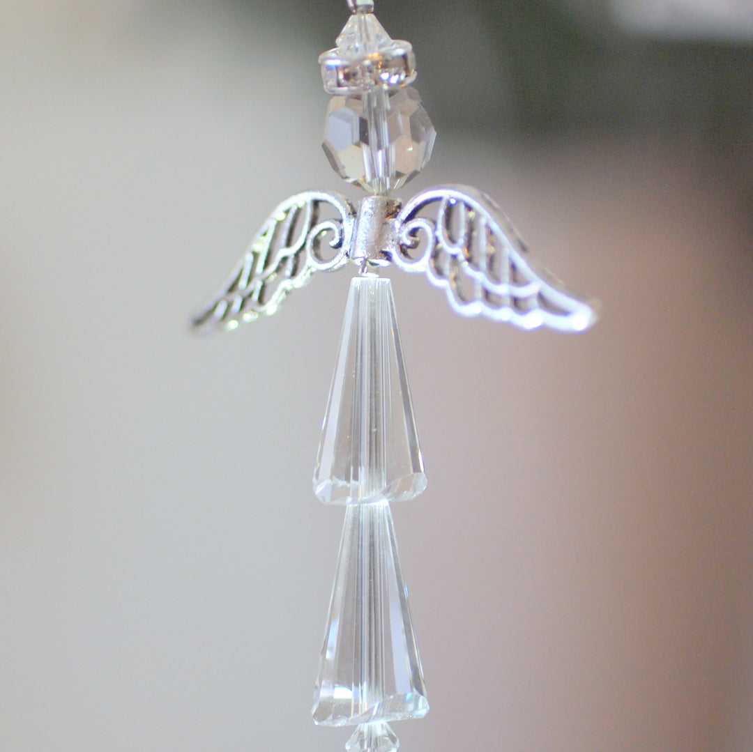 Crystal Guardian Angel:  Birthstone April Diamond