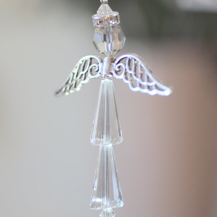 Crystal Guardian Angel:  Birthstone April Diamond