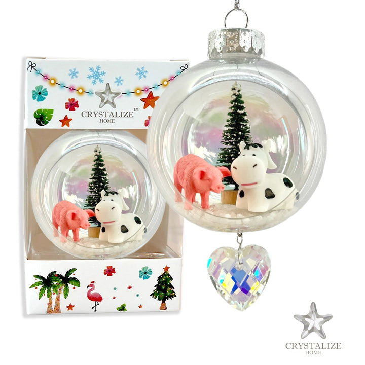 Pig Ornaments- 3 pc