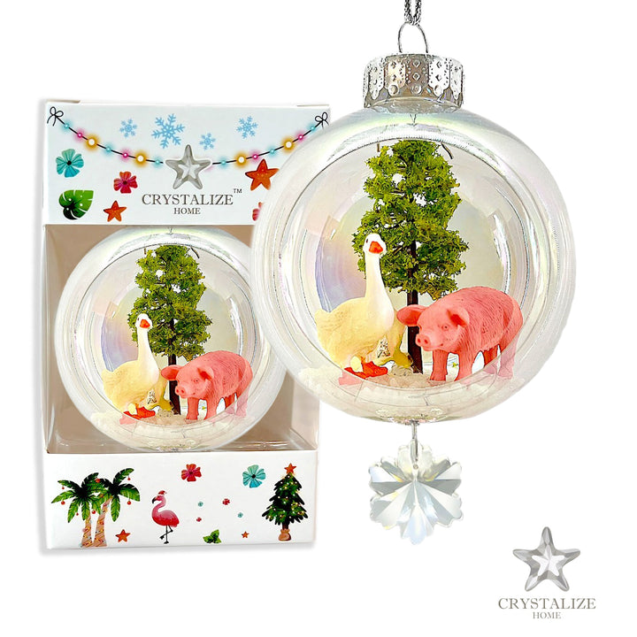 Pig Ornaments- 3 pc