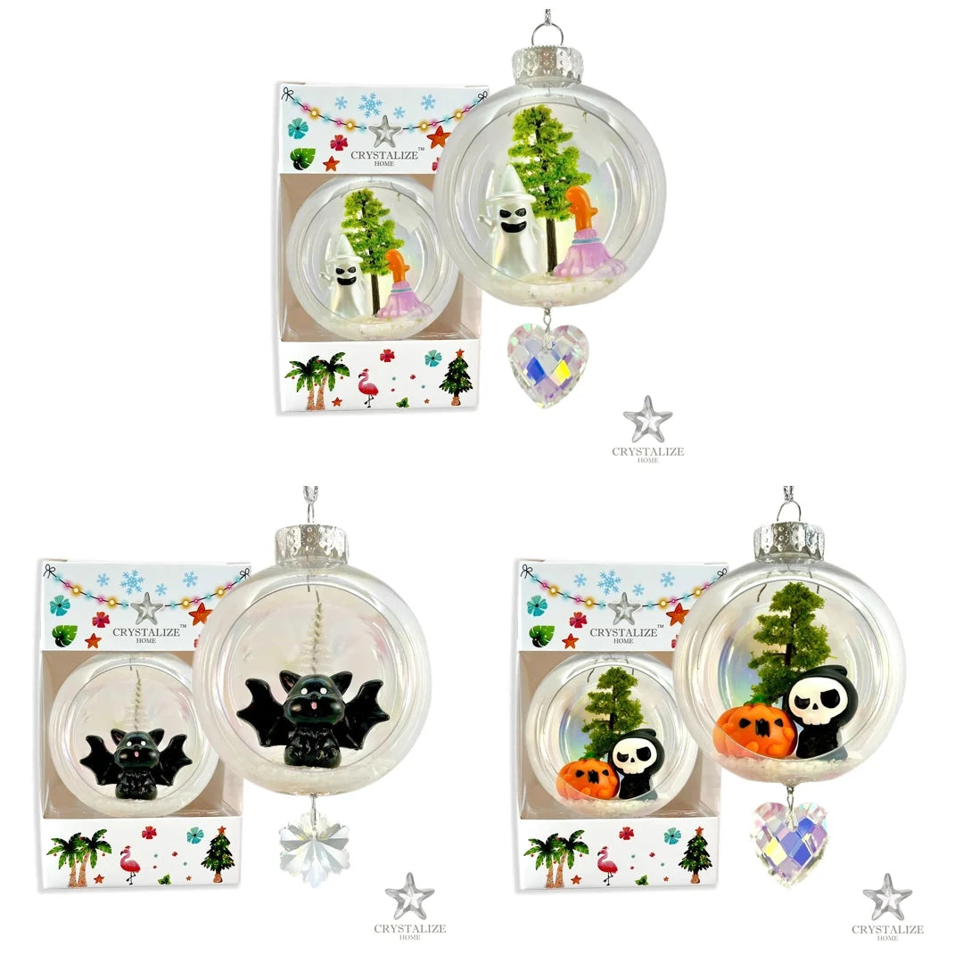 Halloween Ornaments- 3 pc