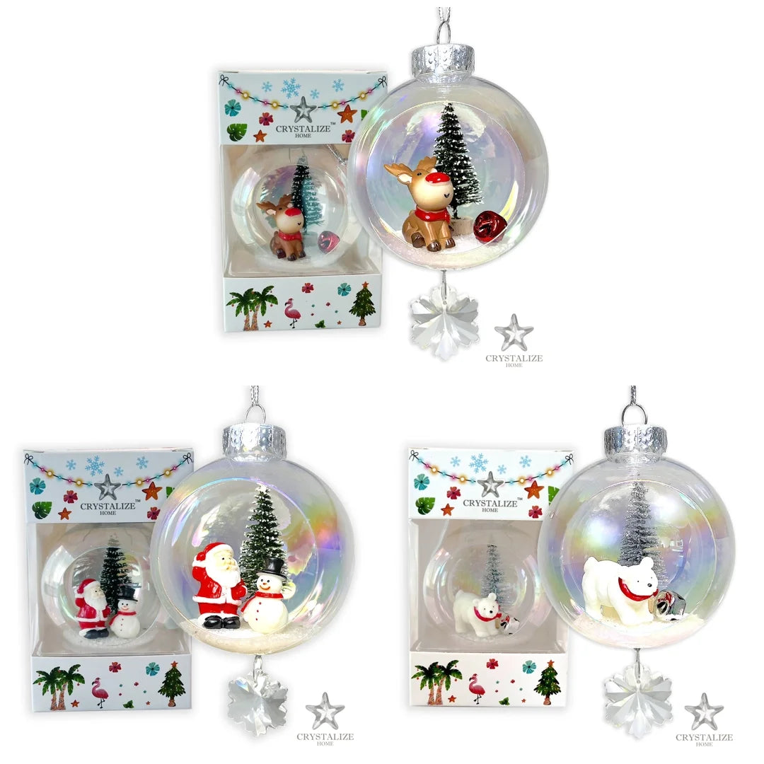 Christmas Ornaments- 3 pc