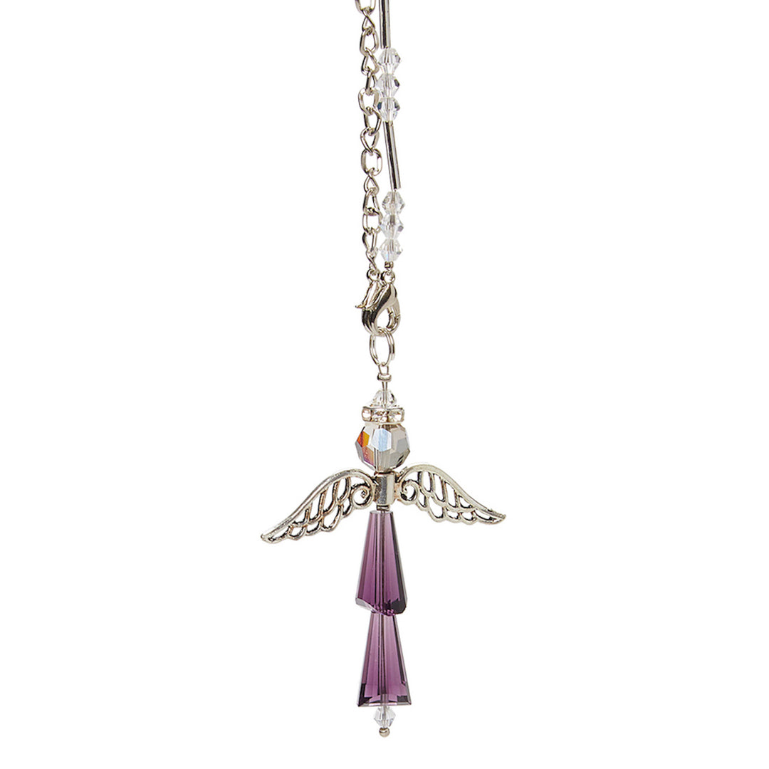 Crystal Guardian Angel:  Birthstone February Amethyst