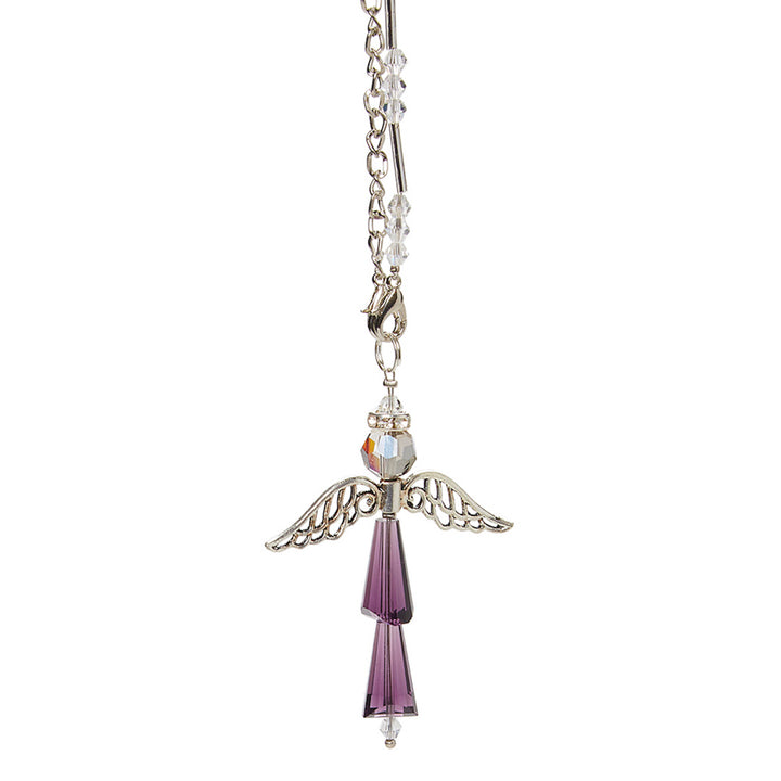 Crystal Guardian Angel:  Birthstone February Amethyst
