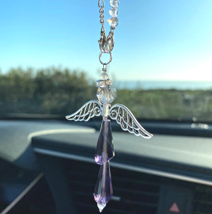 Crystal Guardian Angel:  Birthstone February Amethyst