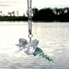 Crystal Dragonfly Green