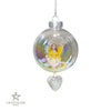 Yellow Fairy Plastic Ornament with Magnetic Crystal 3"x7"