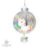 Baby Unicorn Plastic Ornament with Magnetic Crystal 3"x7"