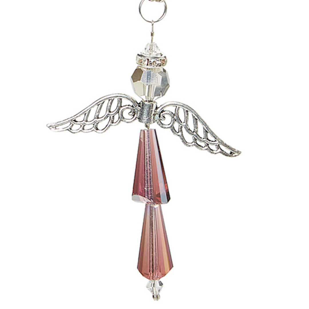 Crystal Guardian Angel:  June Light Amethyst