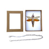 Crystal Dragonfly Yellow Petite, Car Charm, Sun Catcher