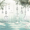 Crystal Pendeloque, Crystal Decor Christmas Wedding Decorations