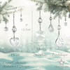 Crystal Snowflake, Crystal Decor Christmas Wedding Decorations