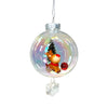Rudolph Plastic Ornament with Magnetic Crystal 3"x7"