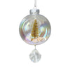 Terrarium: Shell Lover in Acrylic Ornament with Magnetic Crystal 3"x7"
