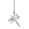 Crystal Dragonfly Clear Petite, Car Charm, Sun Catcher