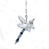 Crystal Dragonfly Navy Blue