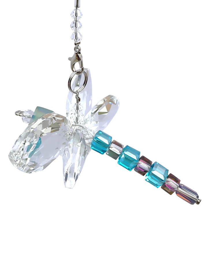 Crystal Dragonfly Blue