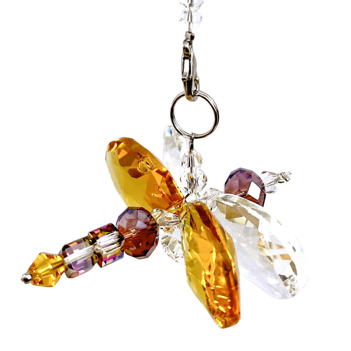 Crystal Dragonfly Yellow Petite