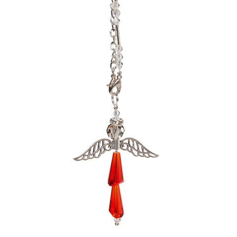 Crystal Guardian Angel:  January Garnet, For Protection and Healing