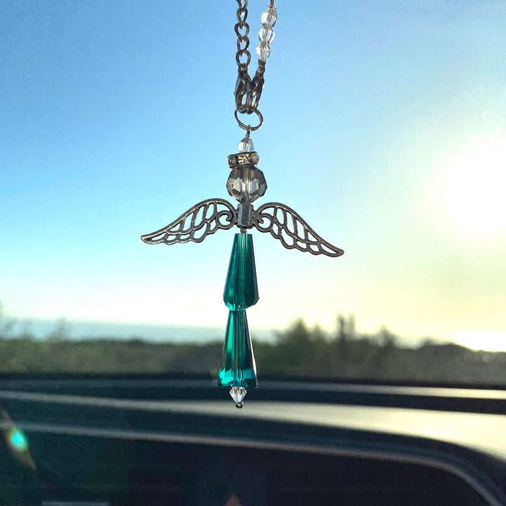Crystal Guardian Angel:  May Emerald