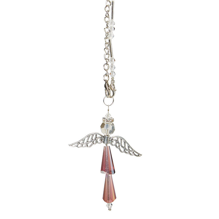 Crystal Guardian Angel:  June Light Amethyst