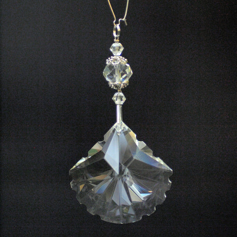 Hanging Crystal Seashell Big