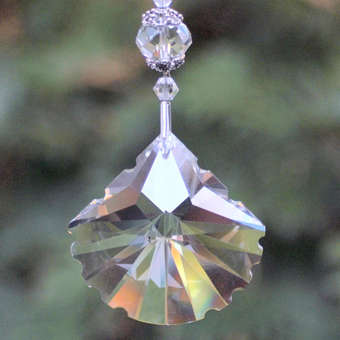 Hanging Crystal Seashell Big