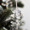 Crystal Icicle 5", Christmas Decorations with Hanging Crystals, Christmas Decor, Crystal Decor and Wedding Decorations, Wedding Decor, Icicle Christmas Ornament, Crystal Ornament