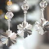 Crystal Snowflake, Crystal Decor Christmas Wedding Decorations