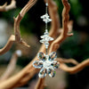 Crystal Clear Flower, Crystal Decor Christmas Wedding Decorations