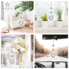 Crystal Clear Flower, Crystal Decor Christmas Wedding Decorations