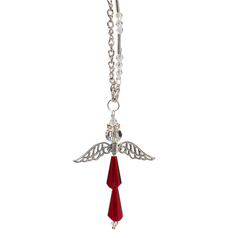 Crystal Guardian Angel:  July Ruby, For Protection and Healing
