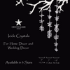 Crystal Icicle 5", Christmas Decorations with Hanging Crystals, Christmas Decor, Crystal Decor and Wedding Decorations, Wedding Decor, Icicle Christmas Ornament, Crystal Ornament